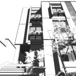 طراحی نمای ساختمان مسکونی دکتر رحمانی (3)